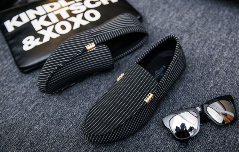 Miesten Zelda Loafers Vapaa-ajan Kengät - Musta