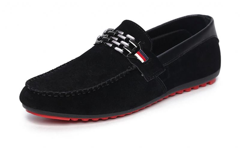 Milen Miesten Loafers Muoti - Musta
