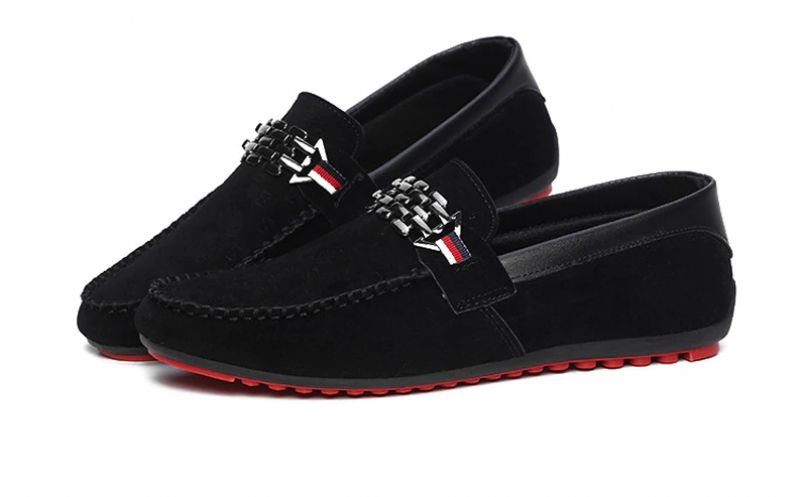 Milen Miesten Loafers Muoti - Musta