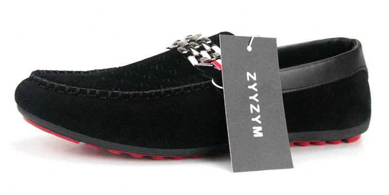Milen Miesten Loafers Muoti - Musta