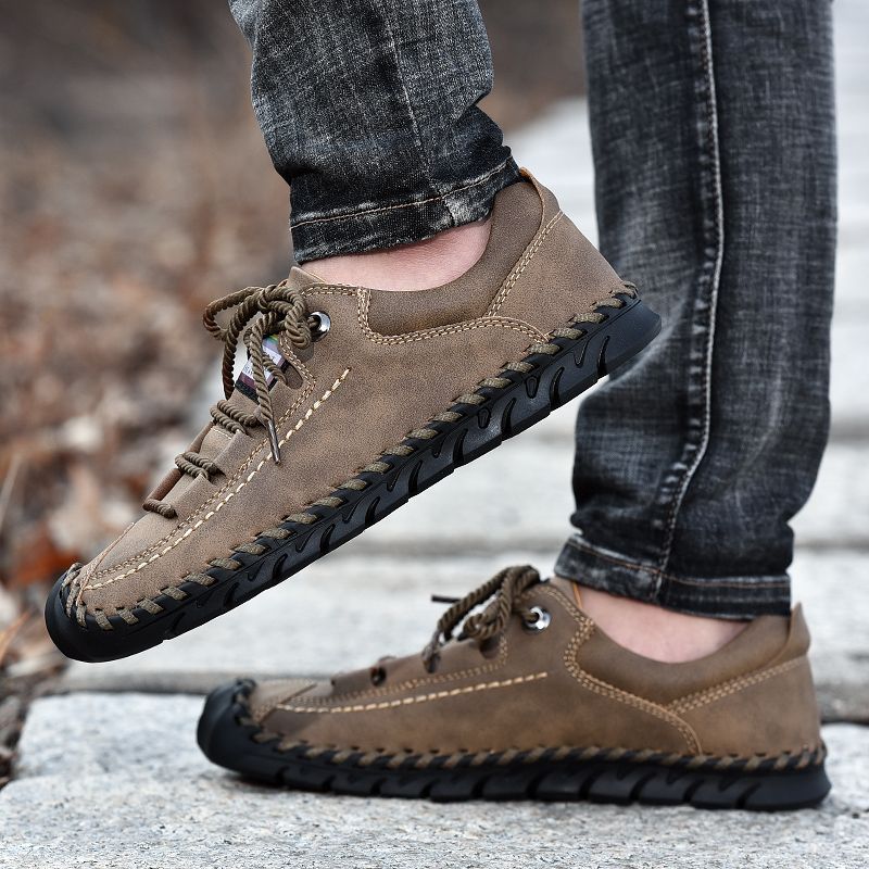 Miles Miesten Loafers Vapaa-ajan Kengät - Keltainen