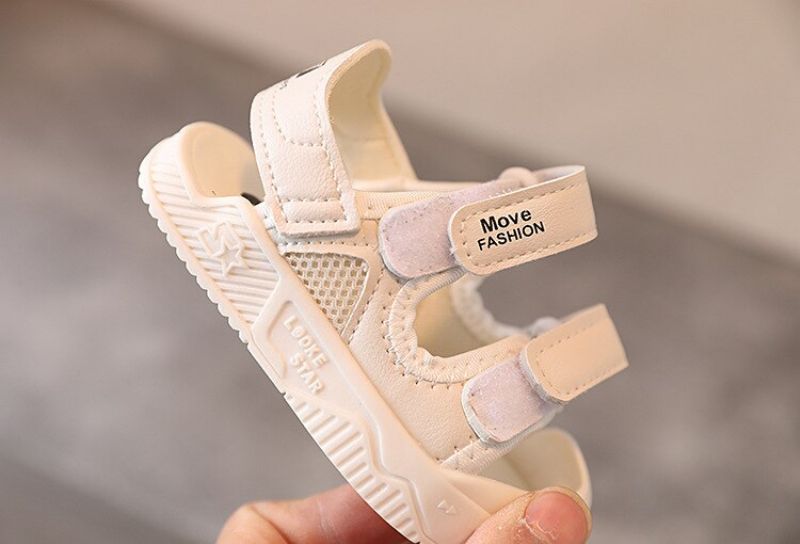 Miles Unisex -lasten Rento Sandaali - Valkoinen