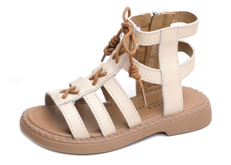 Minerva Tyttöjen Gladiator Sandaalit - Beige