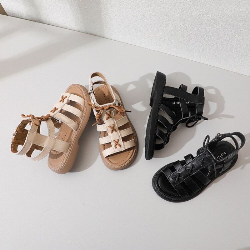 Minerva Tyttöjen Gladiator Sandaalit - Beige