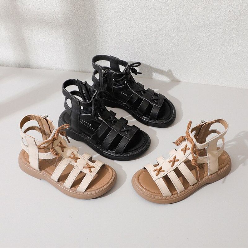 Minerva Tyttöjen Gladiator Sandaalit - Beige