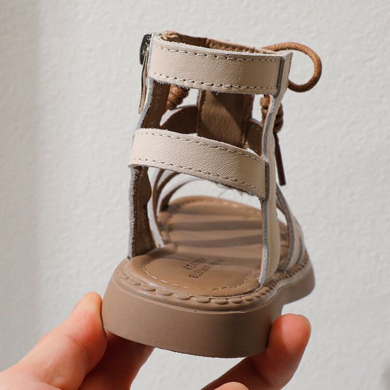 Minerva Tyttöjen Gladiator Sandaalit - Beige