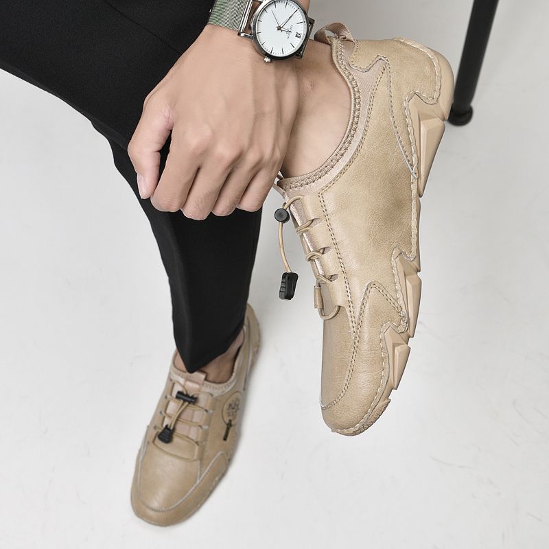 Minguez Miesten Vapaat Tennarit - Beige
