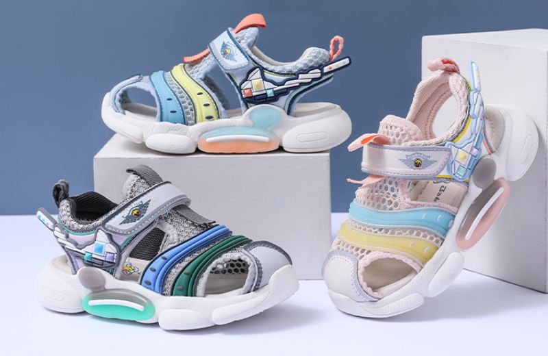 Mitchell Unisex -lasten Rantasandaalit - Sininen