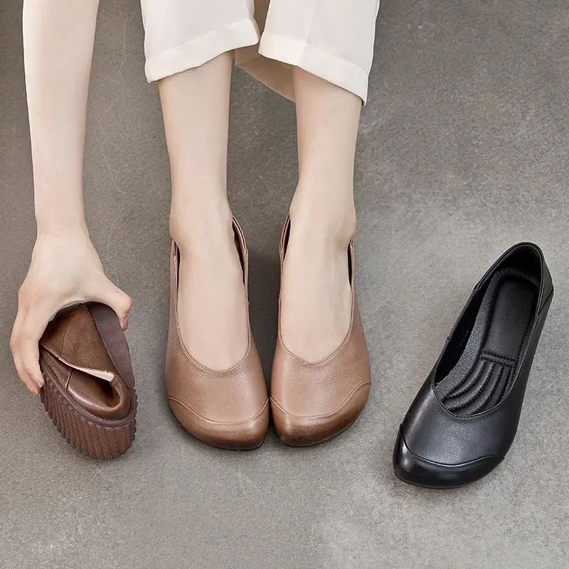 Moly Naisten Tasaiset Kengät - Beige