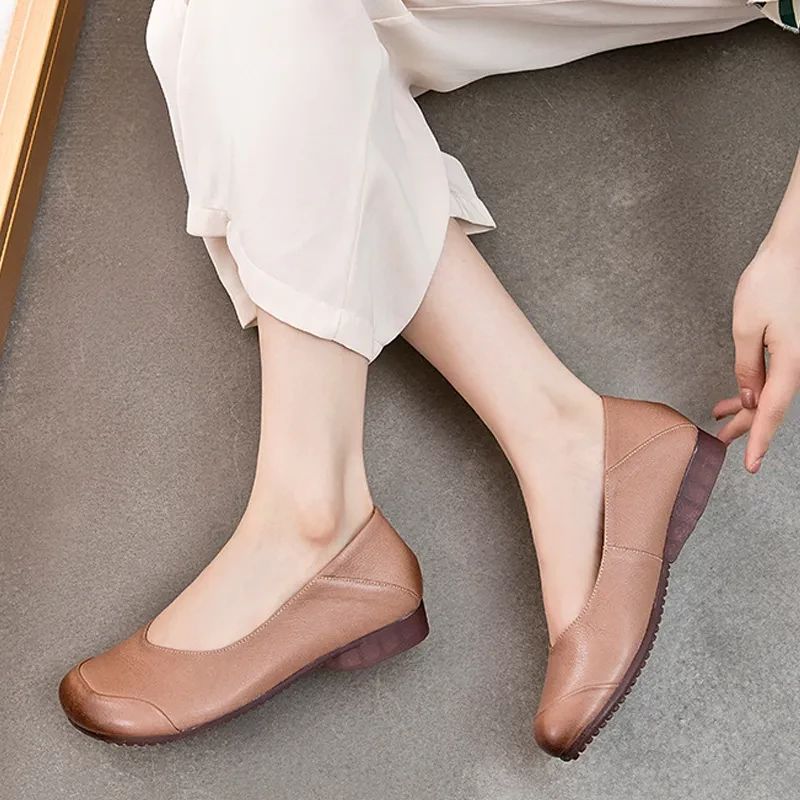 Moly Naisten Tasaiset Kengät - Beige