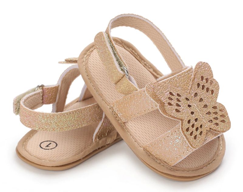Monik Tyttövauvojen Sandaalit - Beige