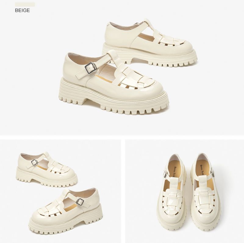 Monrow Naisten Sandaalit - Beige