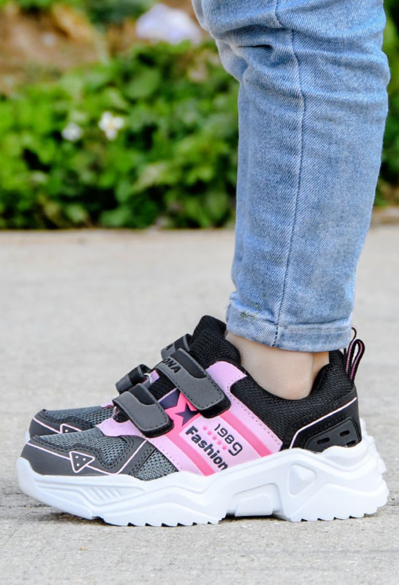 Montaner Unisex Lasten Rennot Tennarit - Pinkki