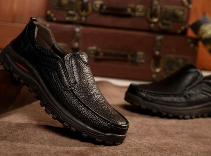 Montenegro Miesten Lace Up Loafers -kengät - Musta