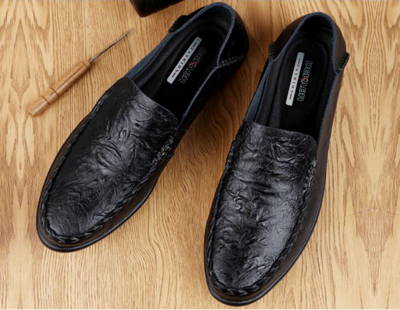 Morenos Miesten Loafers - Musta