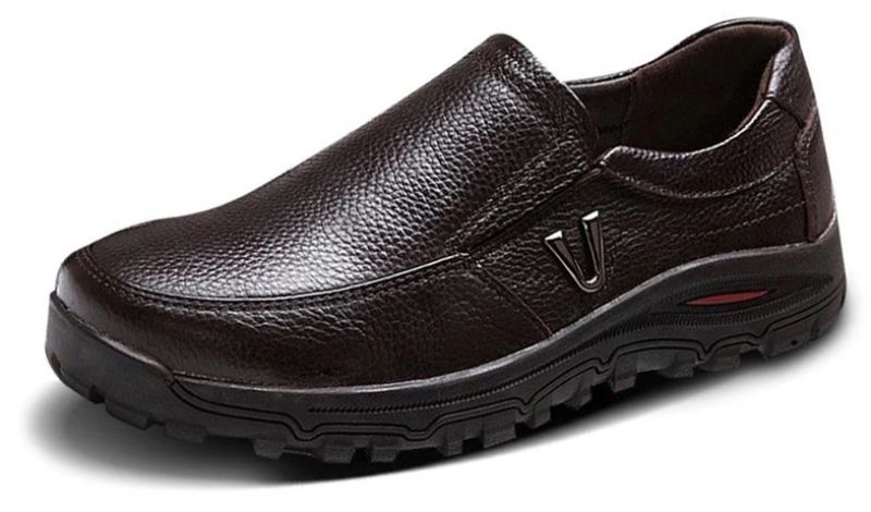 Muslera Miesten Loafers-mekkokengät - Kahvi
