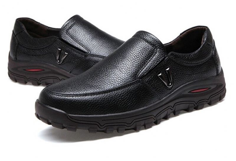 Muslera Miesten Loafers-mekkokengät - Kahvi