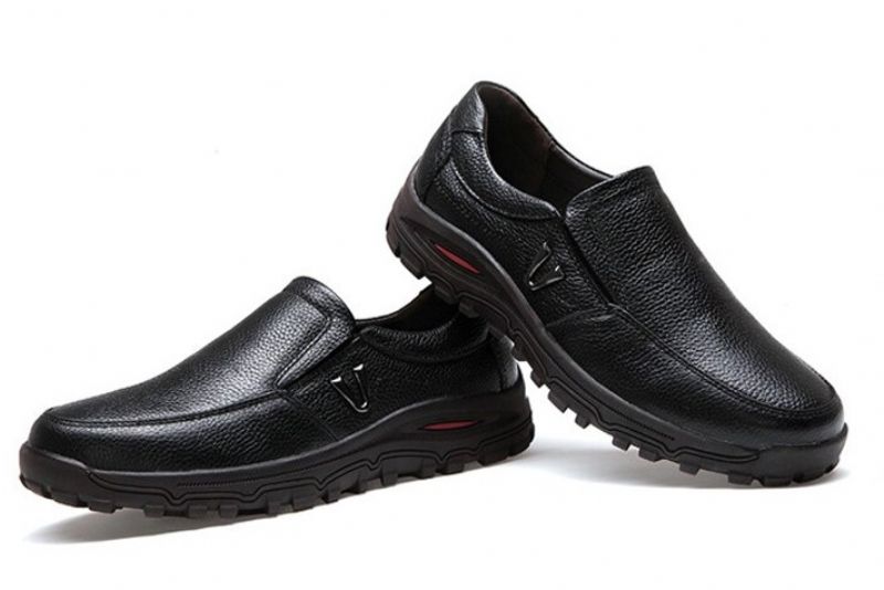 Muslera Miesten Loafers-mekkokengät - Kahvi
