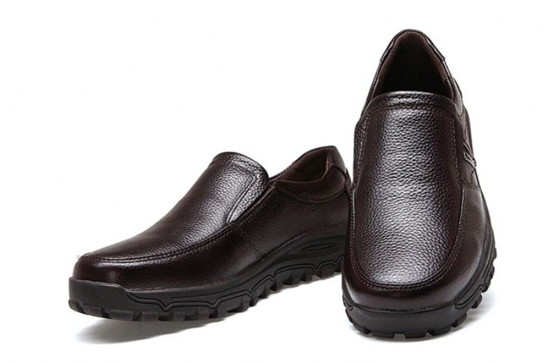 Muslera Miesten Loafers-mekkokengät - Kahvi
