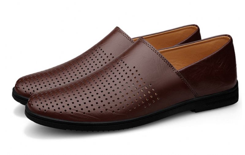 Nael Miesten Loafer Vapaa-ajan Kengät - Ruskea