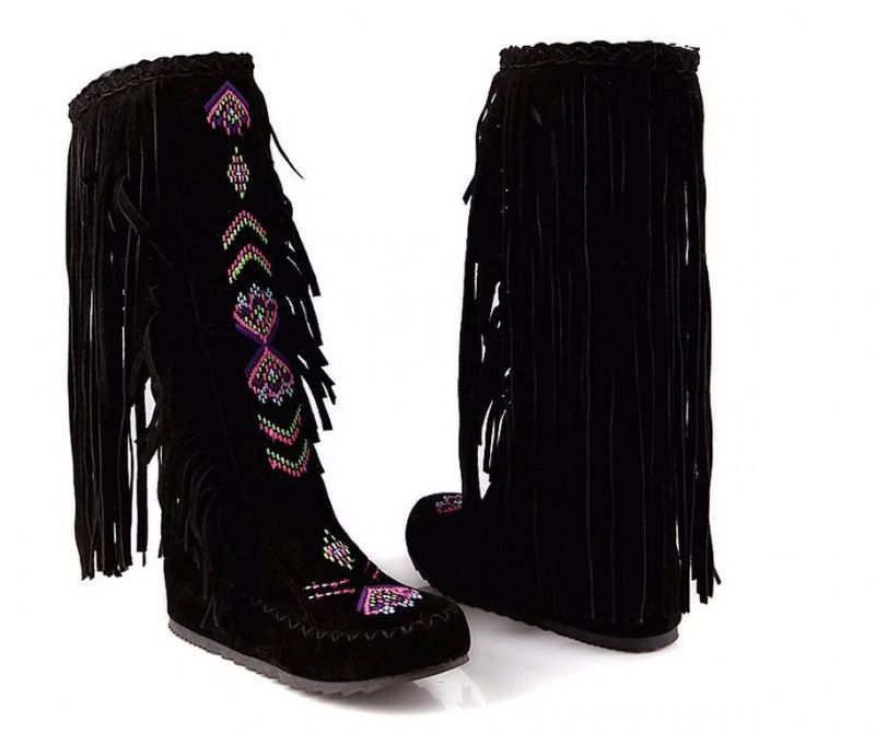 Naisha Boots Mid Calf - Keltainen