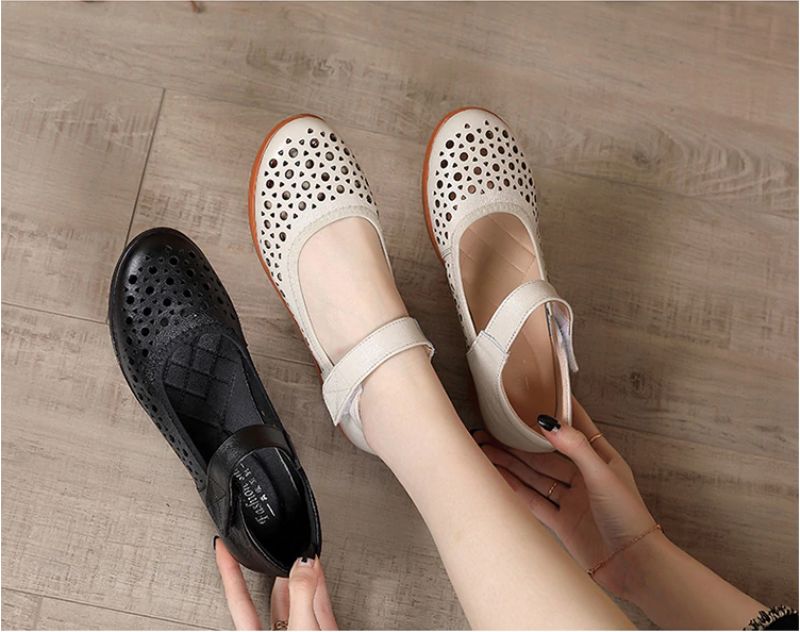 Naisten Adoracion Loafers - Beige Hollow