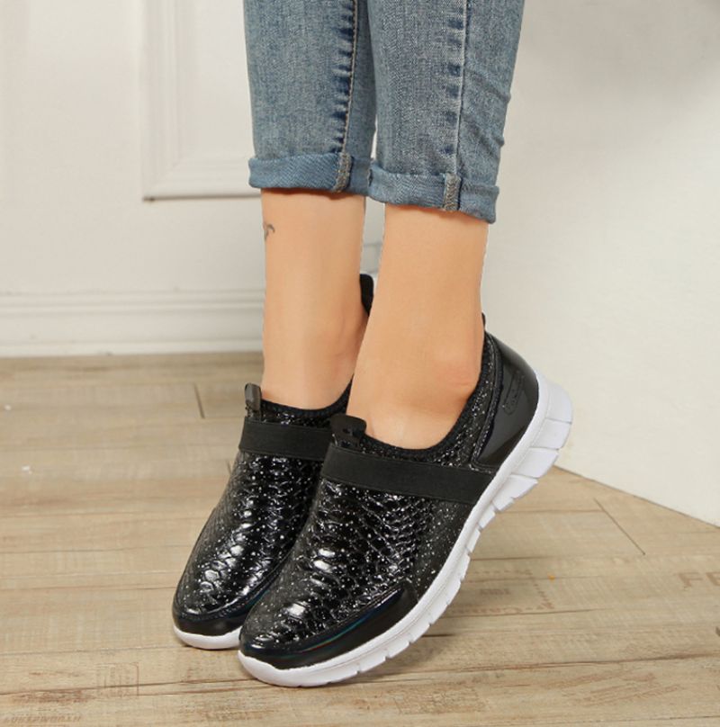 Naisten Aina Slip-on -kengät - Hopea