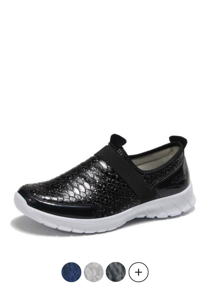 Naisten Aina Slip-on Mustat Kengät