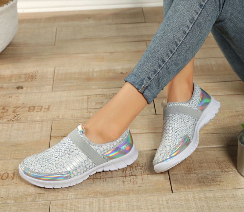 Naisten Aina Slip-on Mustat Kengät - Musta