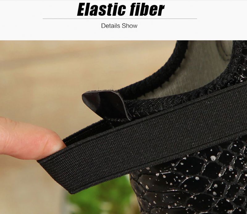 Naisten Aina Slip-on Mustat Kengät - Musta