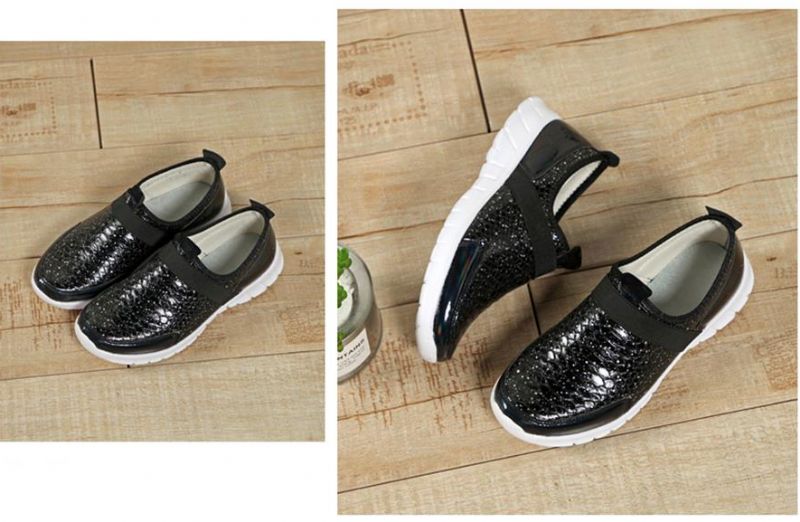 Naisten Aina Slip-on Mustat Kengät - Musta