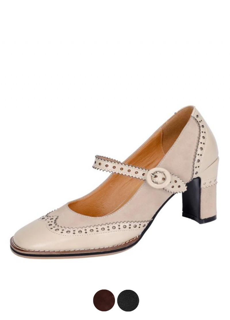 Naisten Albany Brogues -pumppukengät