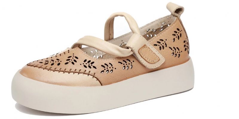 Naisten Albany Tasokengät - Beige