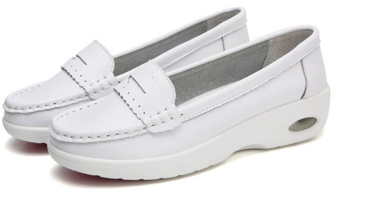 Naisten Aleida Loafer -kengät - Valkoinen