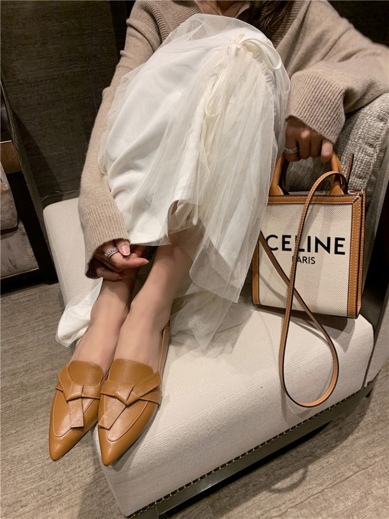 Naisten Amau Loafer -nahkakengät - Beige