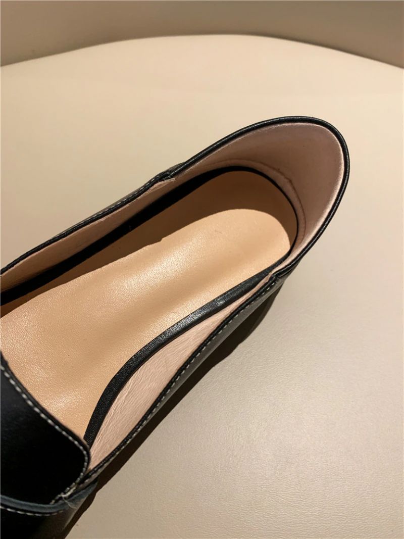 Naisten Amau Loafer -nahkakengät - Beige