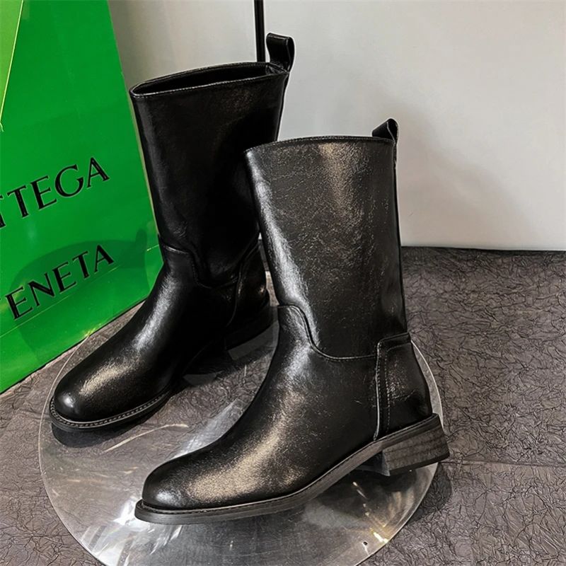 Naisten Amelia-saappaat - Black No Fur