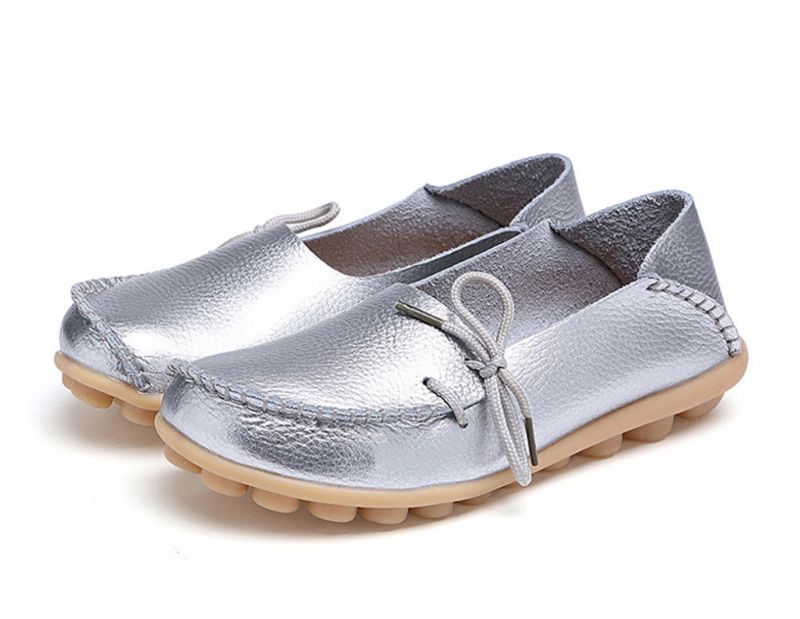 Naisten Anahita Loafer -kengät - Hopea