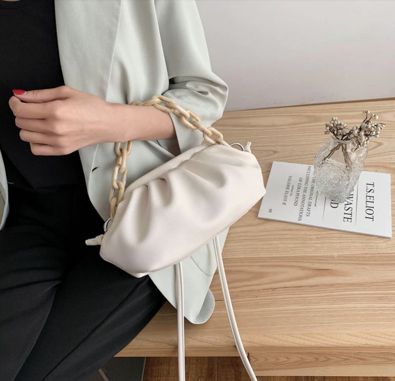 Naisten Aura Käsilaukku - Iso Beige