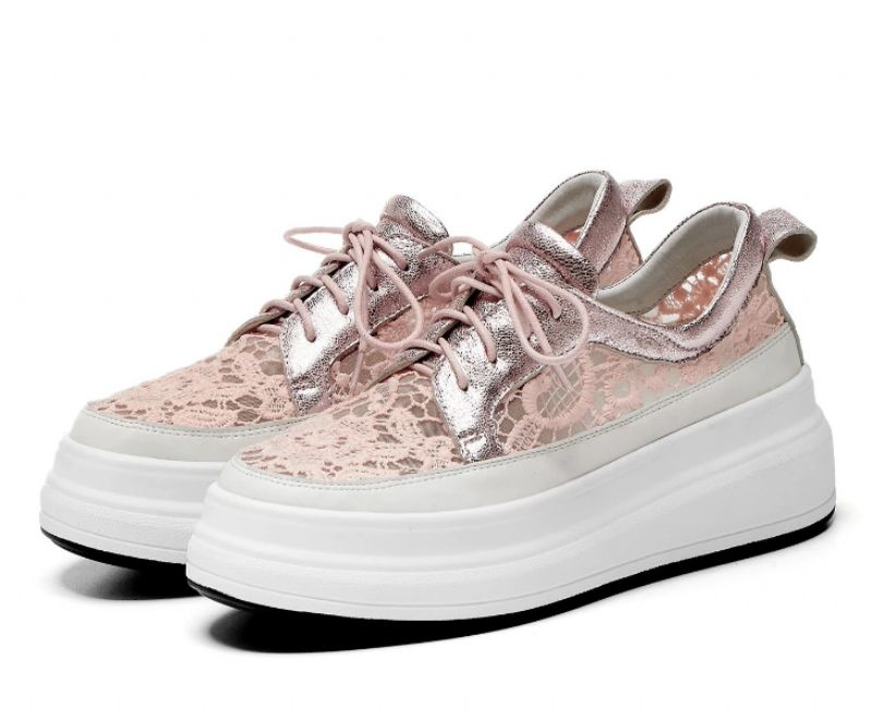 Naisten Bette Platform Tennarit - Pinkki