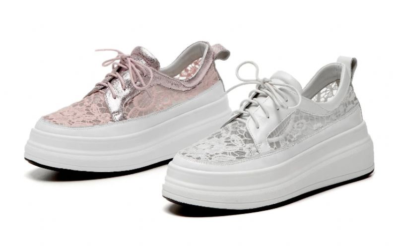 Naisten Bette Platform Tennarit - Pinkki