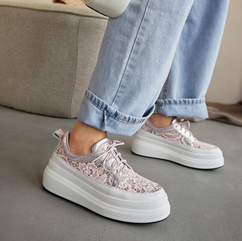 Naisten Bette Platform Tennarit - Pinkki