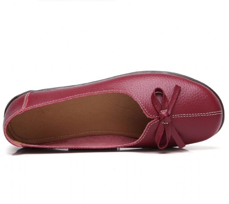 Naisten Camelia Loafer -kengät - Viininpunainen