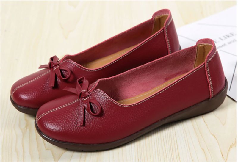 Naisten Camelia Loafer -kengät - Viininpunainen