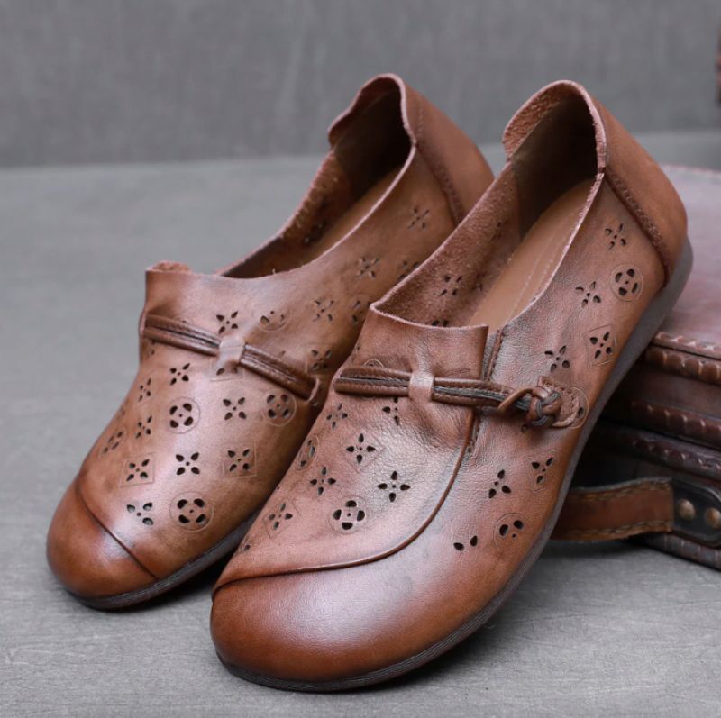 Naisten Claire Loafer -kengät - Ruskea
