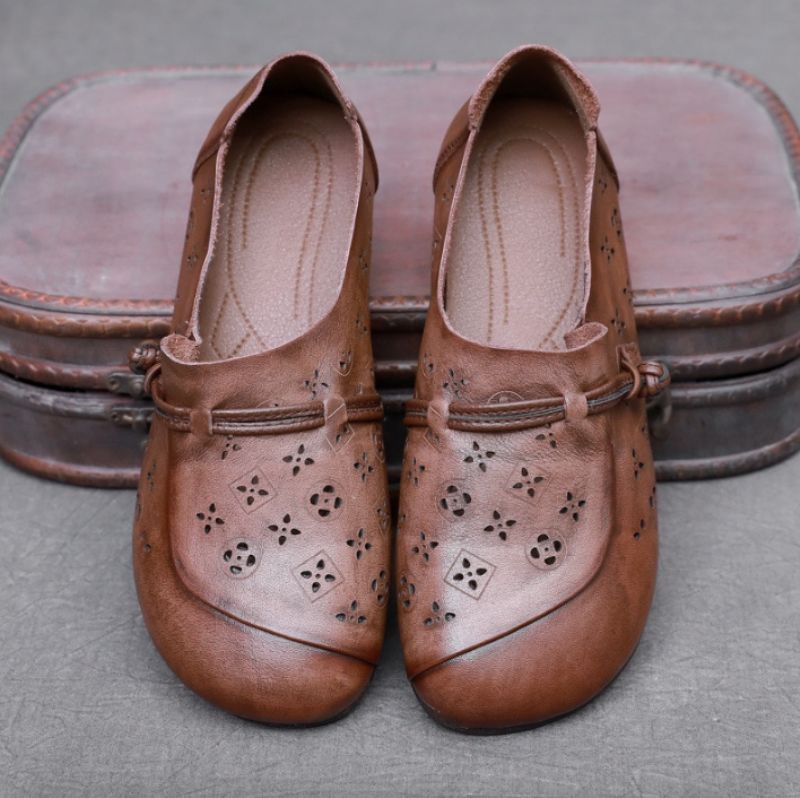 Naisten Claire Loafer -kengät - Ruskea
