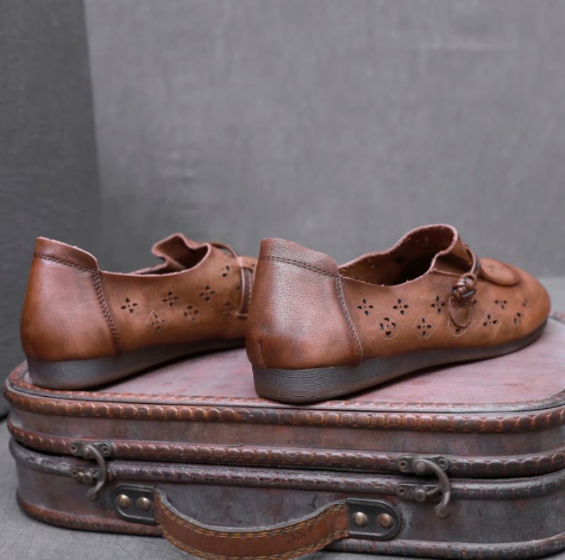 Naisten Claire Loafer -kengät - Ruskea