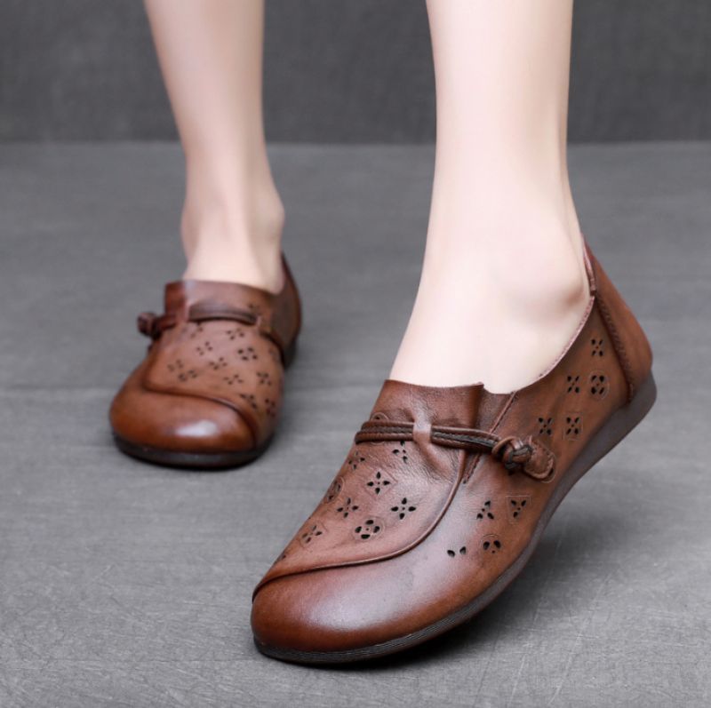 Naisten Claire Loafer -kengät - Ruskea