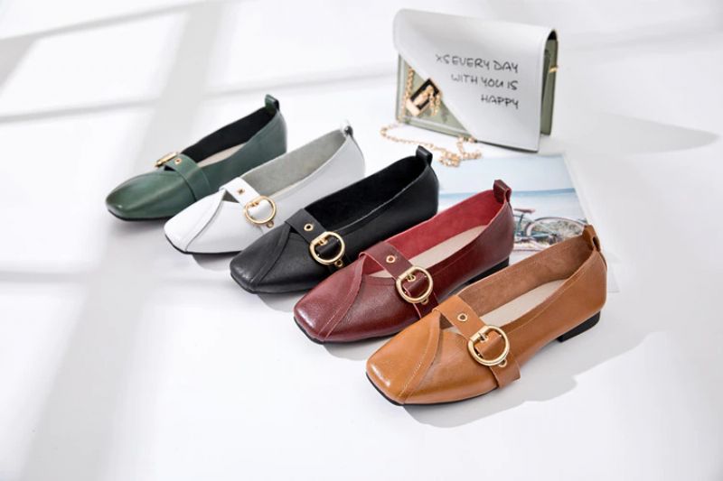 Naisten Claudi Loafer -kengät - Punainen