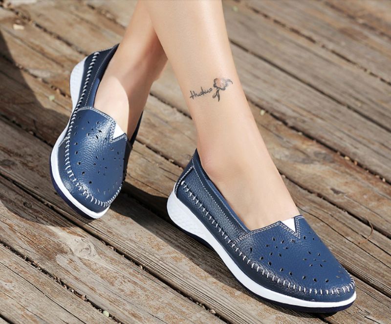 Naisten Clavelina Loafers -kengät - Sininen